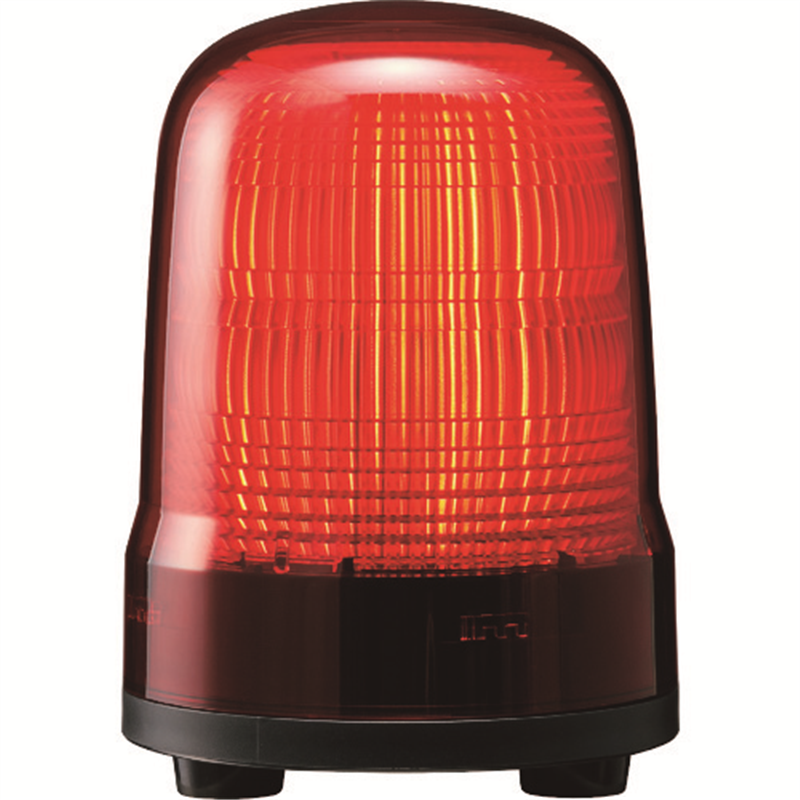 PATLITE 表示灯 Φ100 M2 端子台 ブザー R 1個（ご注文単位1個）【直送品】