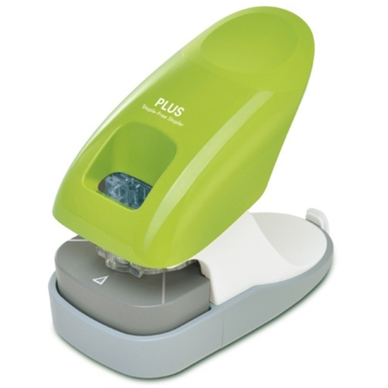PLUS 31211)ペーパークリンチ SL-112A グリーン 1個（ご注文単位1個）【直送品】