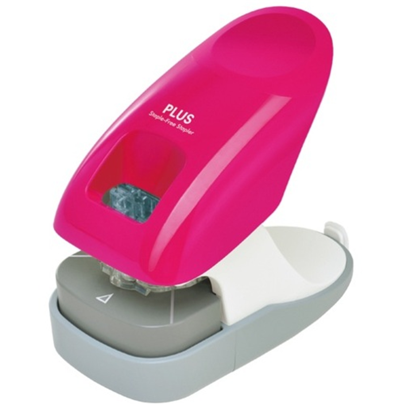 PLUS 31212)ペーパークリンチ SL-112A ピンク 1個（ご注文単位1個）【直送品】