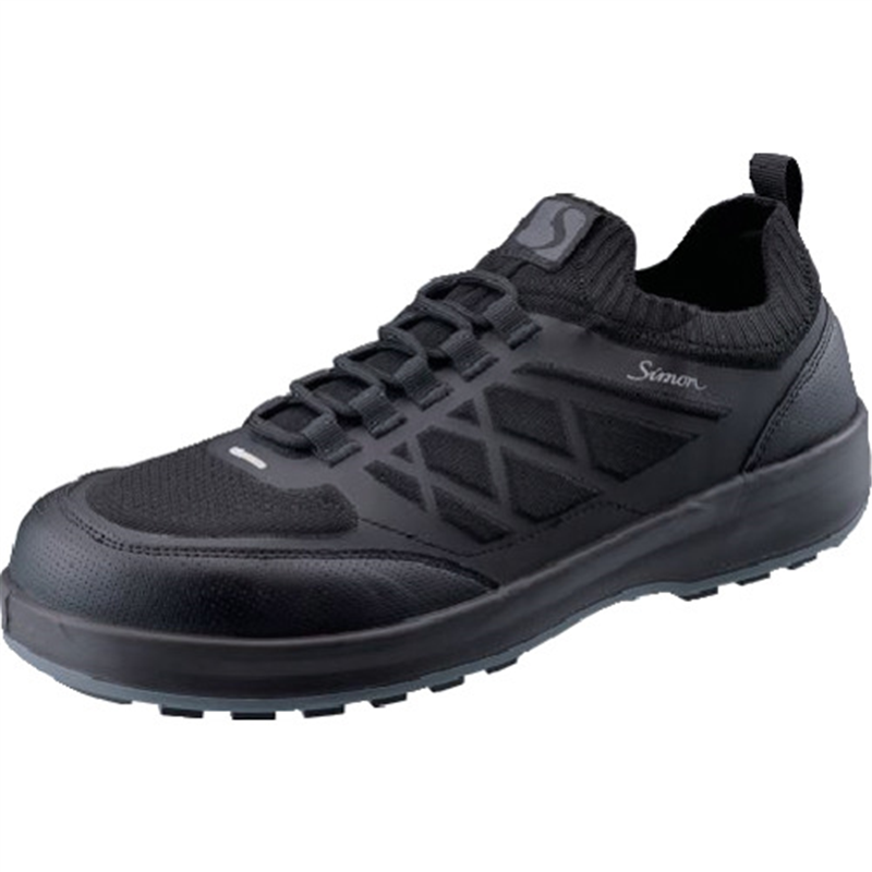 シモン プロスニーカー 耐滑 SL12RE 28.0cm 1足（ご注文単位1足）【直送品】