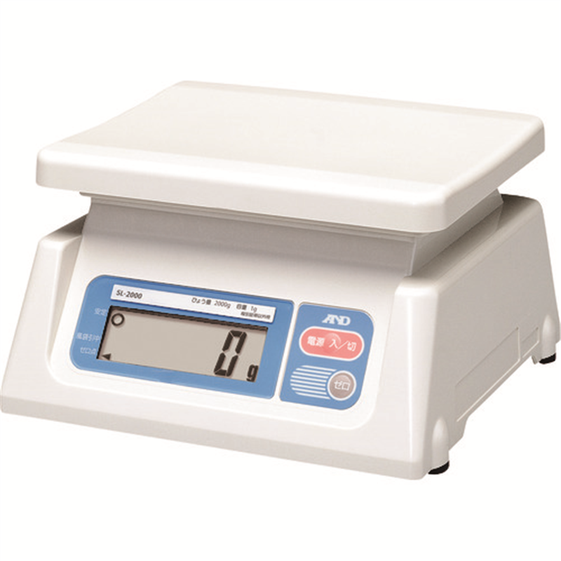 A&D デジタルはかり 1g/2000g 1台（ご注文単位1台）【直送品】