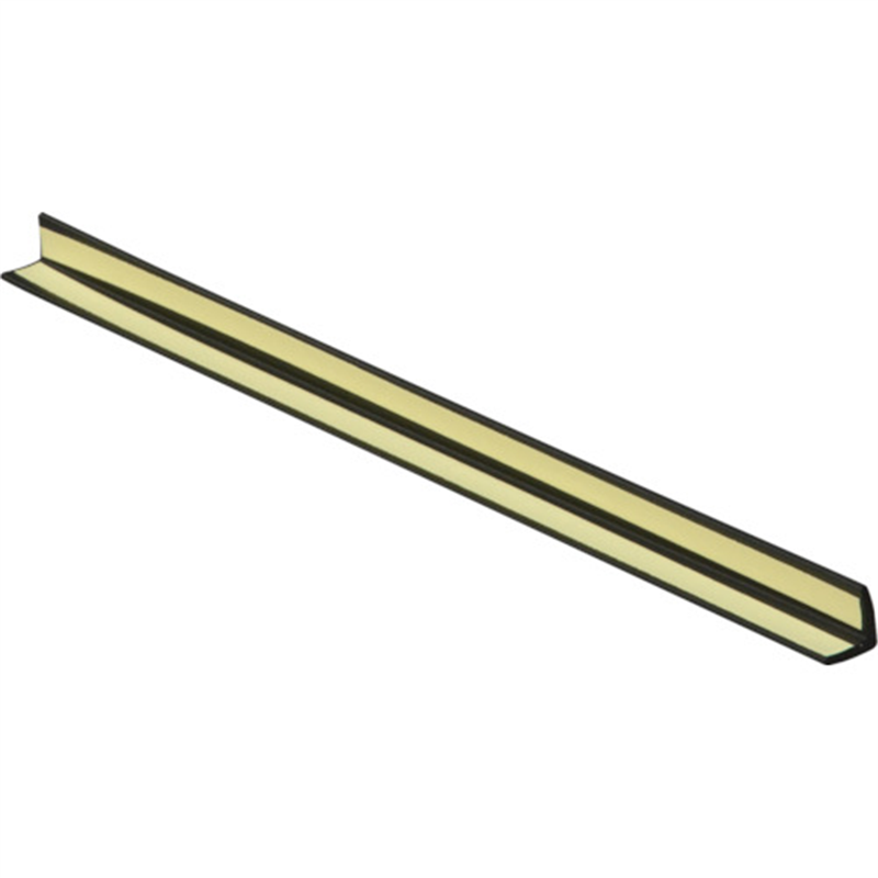 光 アングル型スポンジ 黒 3×20×20×330mm 1個(ご注文単位1個)【直送品】