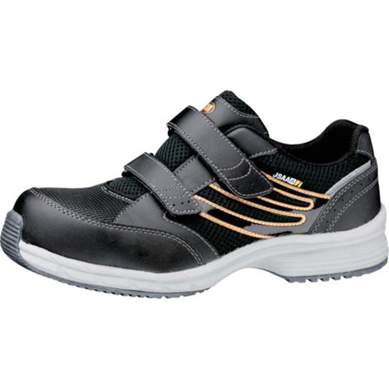 ミドリ安全 耐滑・先芯入りスニーカー SLS-705静電ブラック 22.5cm ※順次､品番:｢SLS⇒LSS｣に変更予定 1足（ご注文単位1足）【直送品】