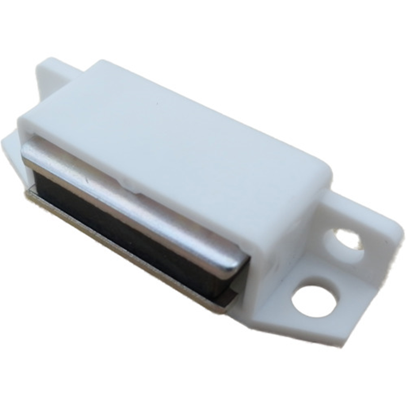 下西 マグネットキャッチSM-111白 1個（ご注文単位1個）【直送品】