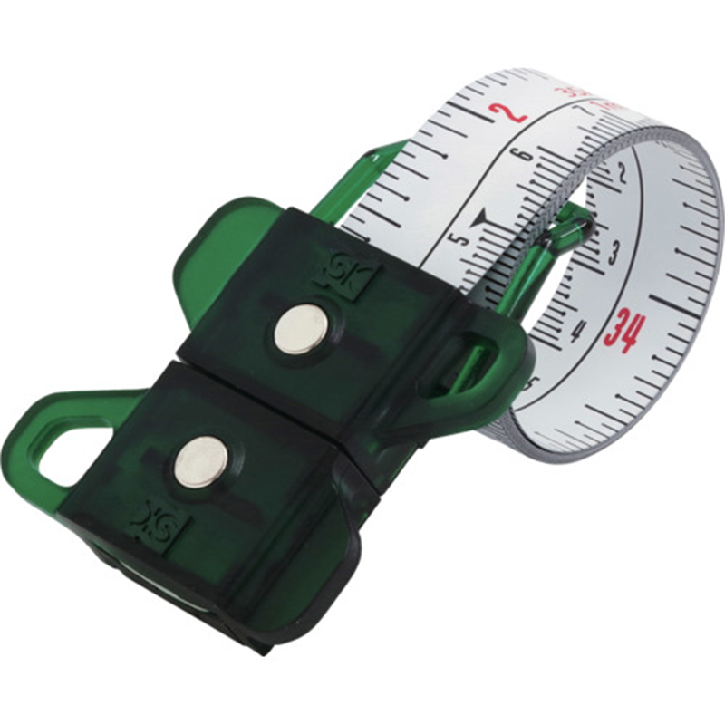 SK スパイラルメジャー 尺相当目盛 グリーン 1個（ご注文単位1個）【直送品】