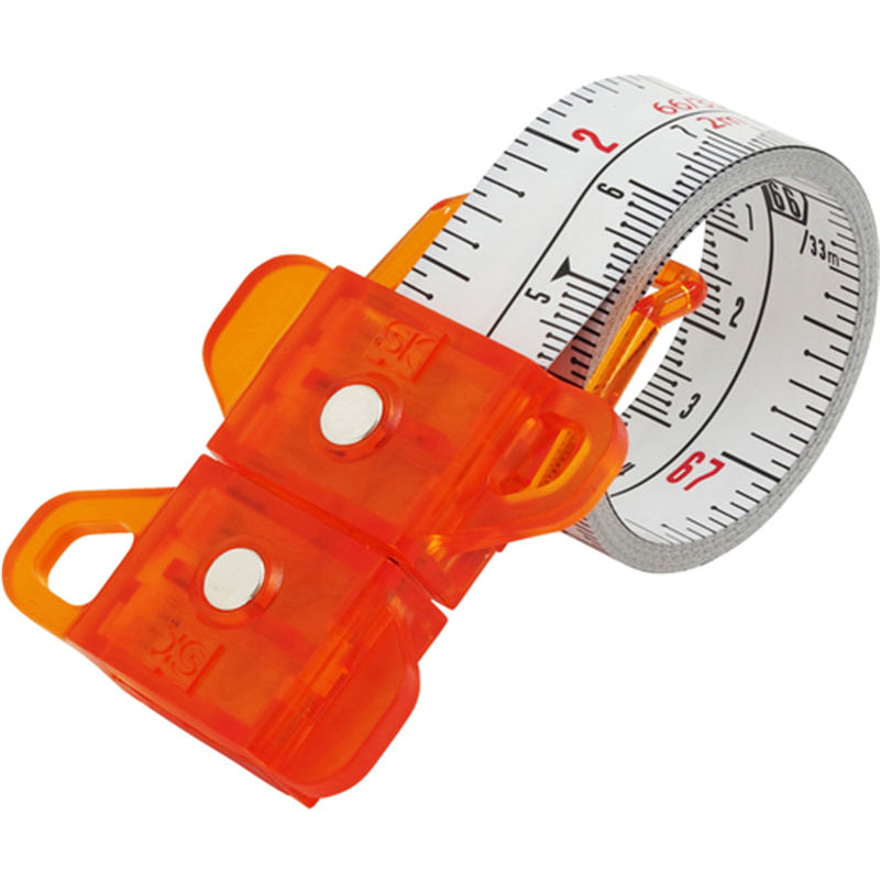 SK スパイラルメジャー 尺相当目盛 オレンジ 1個（ご注文単位1個）【直送品】