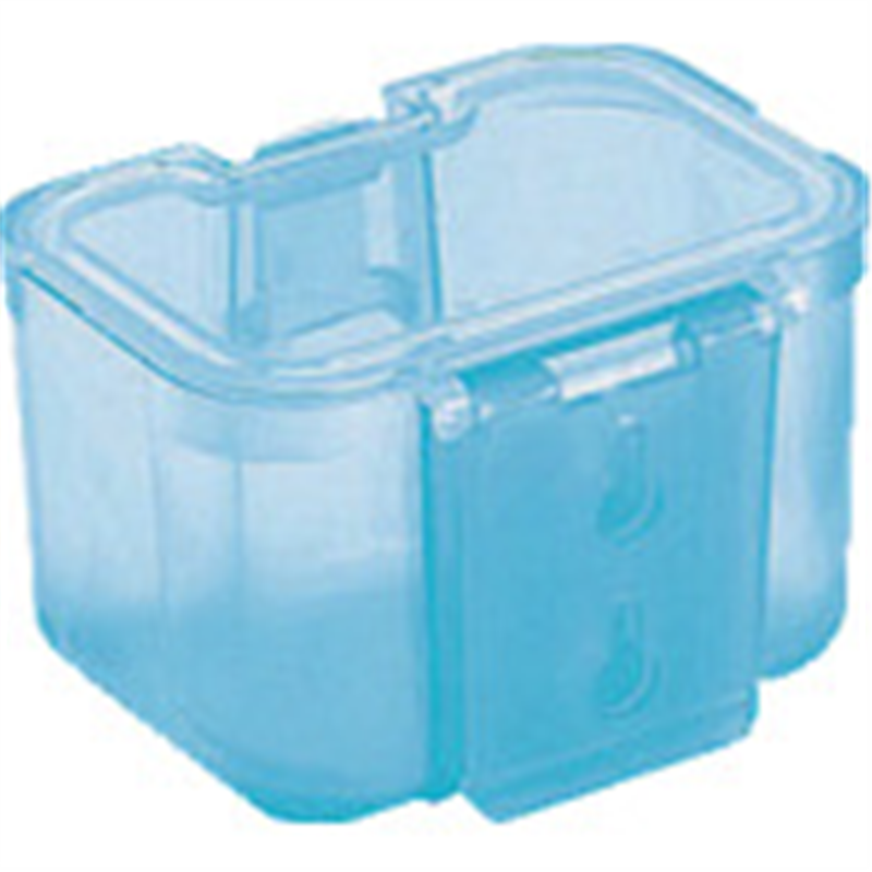 DENSAN スケルトン小箱青 1個（ご注文単位1個）【直送品】