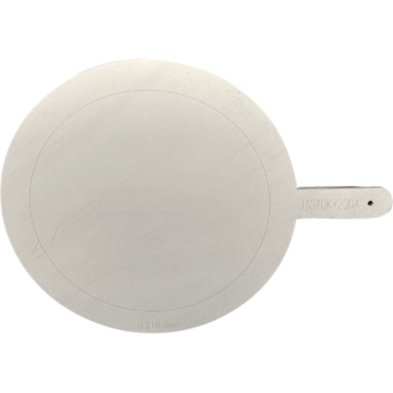 HIーLEAD JIS10K 配管テスト用仕切板 200A 1枚（ご注文単位1枚）【直送品】