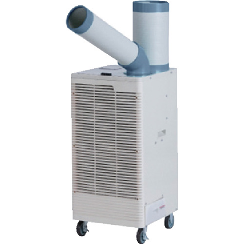 NAKATOMI スポットクーラー 冷媒ガスR32 三相200V 自動首振り機能付 1台（ご注文単位1台）【直送品】