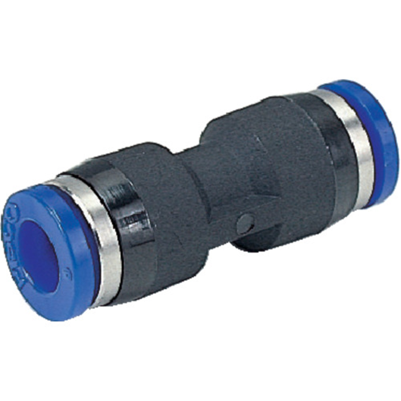 PISCO 耐腐蝕性SUS303相当継手 ユニオンストレート 1個（ご注文単位1個）【直送品】