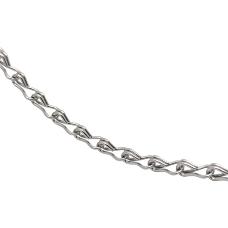 ニッサチェイン ステンレス二重チェン 30m 1本（ご注文単位1本）【直送品】