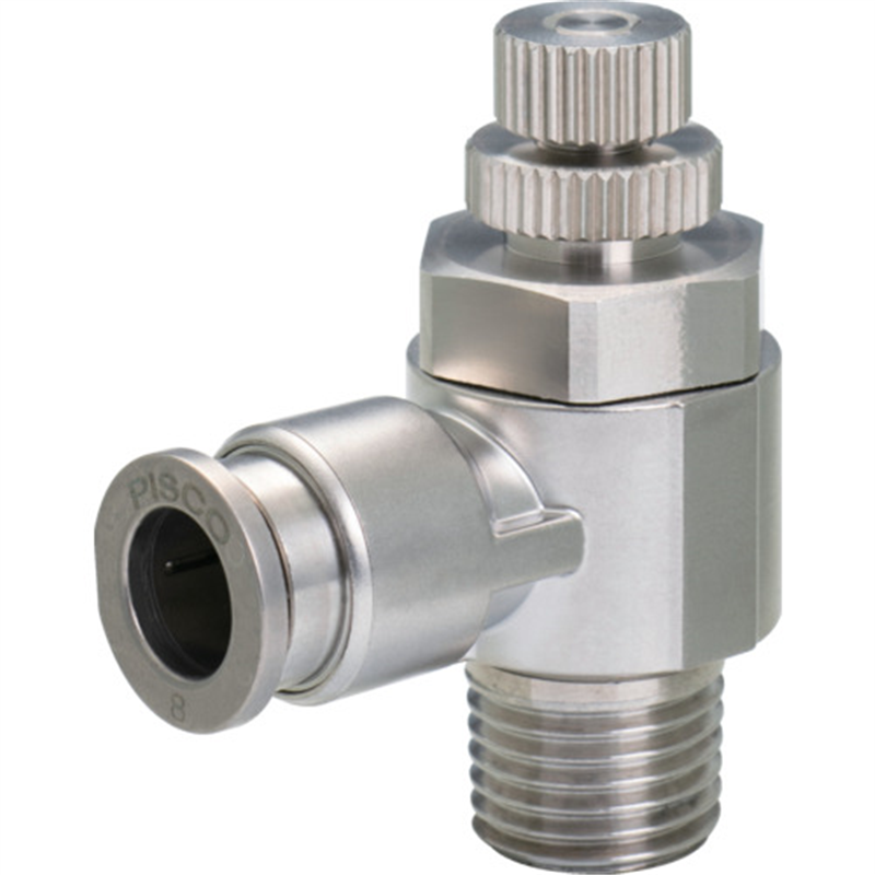 PISCO スロットルバルブSUS316 1個（ご注文単位1個）【直送品】