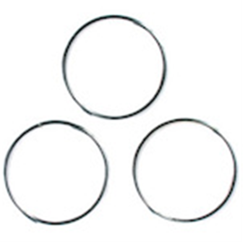 VELOS スマートスリム 二重リング 25mm シルバー 10本入 1個（ご注文単位1個）【直送品】