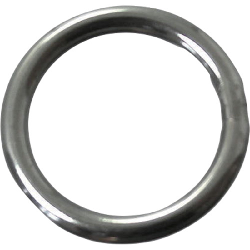 ニッサチェイン ステン溶接リング 4×25 (10個入) 1箱（ご注文単位1箱）【直送品】