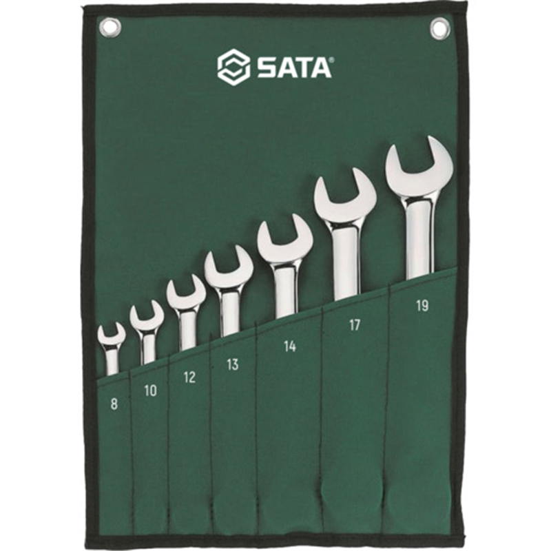 SATA コンビネーションレンチセット(7点) 1セット（ご注文単位1セット）【直送品】