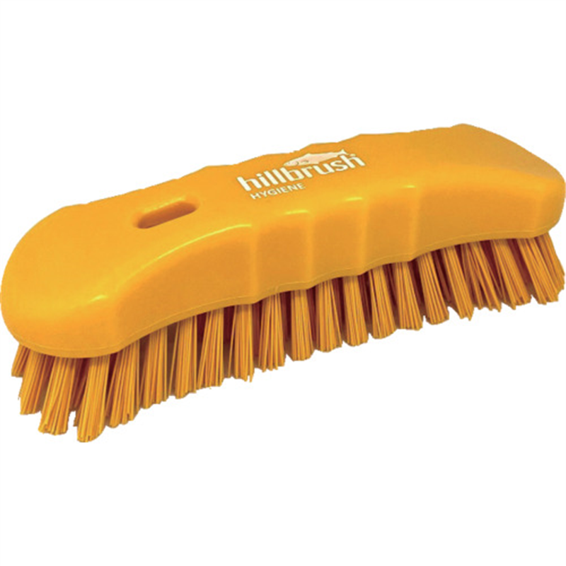HillBrush ハンドブラシ(スモール)黄 170×45 1本（ご注文単位1本）【直送品】