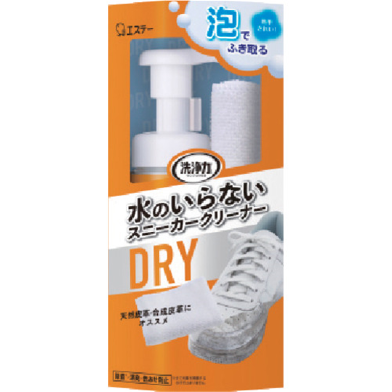 エステー 洗浄力 水のいらない スニーカークリーナー 1個（ご注文単位1個）【直送品】