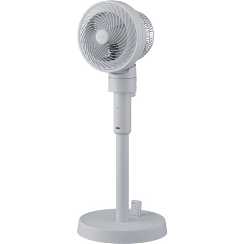 IRIS 206672 サーキュレーター扇風機 DCスタンドファン マイコン式 ミストブルー 1台（ご注文単位1台）【直送品】