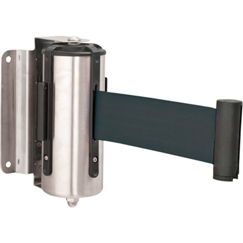 テラモト ウォールジョイントパーテーション ベルト黒 1台（ご注文単位1台）【直送品】