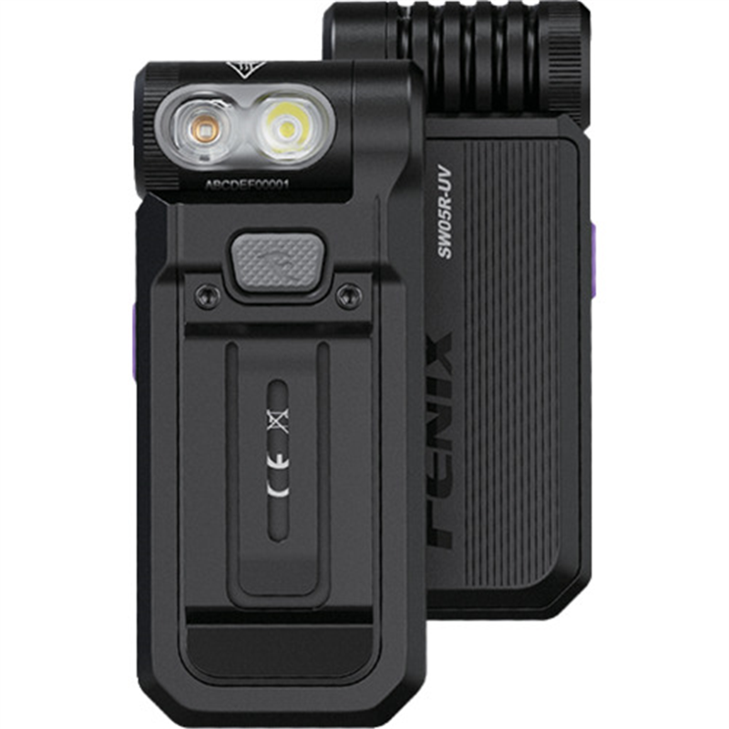 FENIX 充電式 LEDクリップオンライト(UVライト) 1個（ご注文単位1個）【直送品】