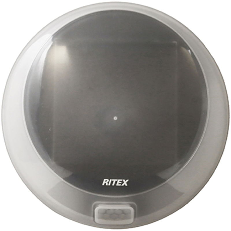 musashi どこでもハイブリッドソーラーライト3W丸型 1台（ご注文単位1台）【直送品】