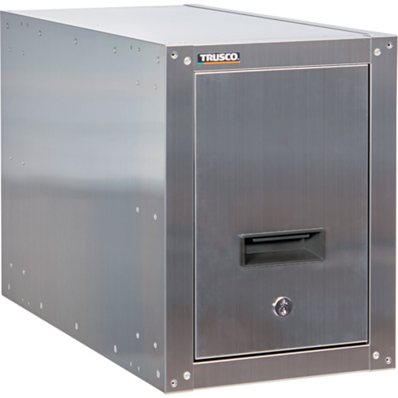 TRUSCO 小型耐震薬品庫 ガロン瓶用 330X600XH437 1台（ご注文単位1台）【直送品】