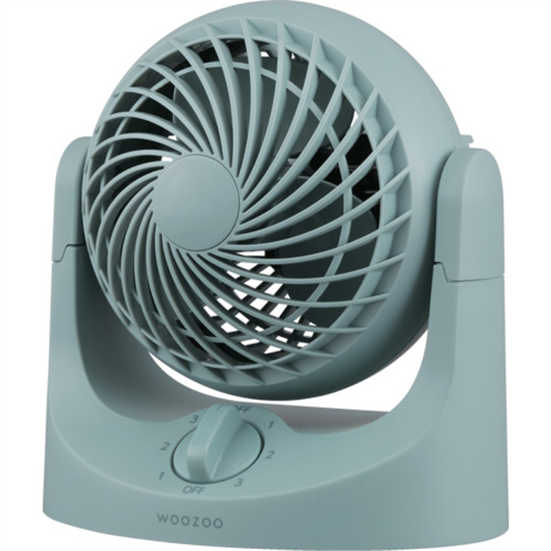 IRIS 207016 卓上扇 マカロン型mini 固定式 ブルー 1台（ご注文単位1台）【直送品】