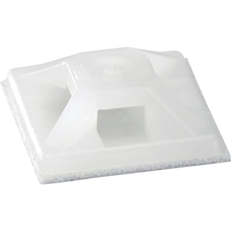 TY-Rap Ty-Rap(タイラップ)4方向マウンティングベース標準(ナチュラル色)(小袋) タイ幅最大4mm 100個入り 1袋（ご注文単位1袋）【直送品】