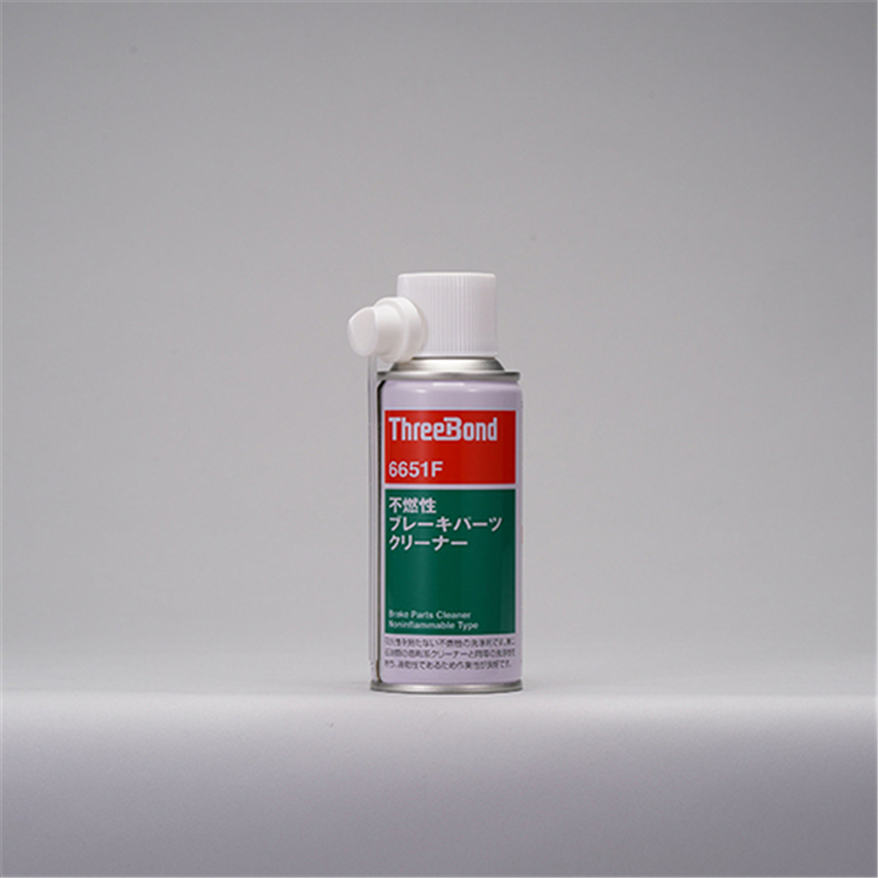 THREEBOND 不燃性パーツクリーナー TB6651F 180gエアゾールタイプ 消防法非該当・速乾性・洗浄(6651FB) 1本（ご注文単位1本）【直送品】