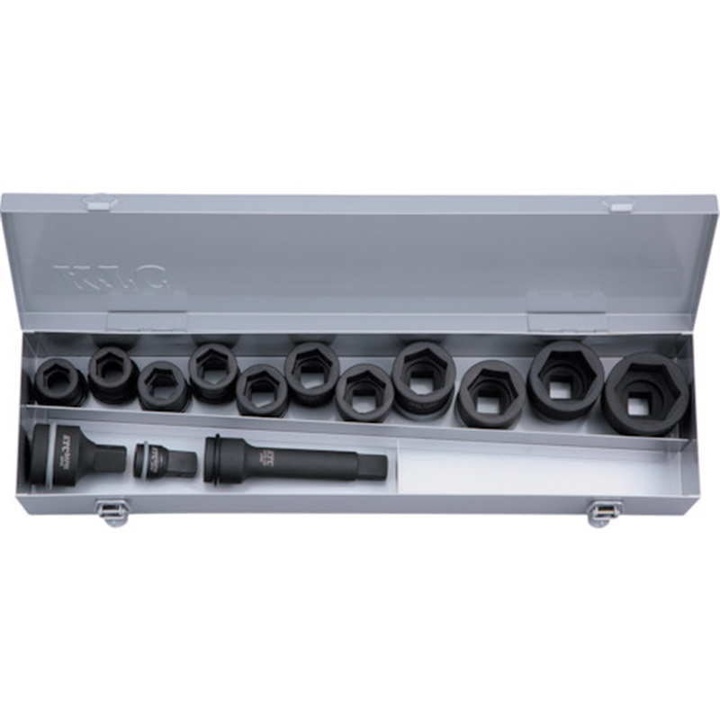 KTC 19.0sq.インパクトレンチ用ソケットレンチセット(スタンダード) 1セット（ご注文単位1セット）【直送品】