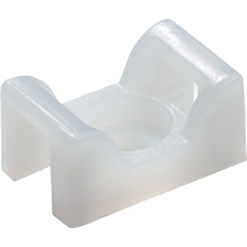 TY-Rap Ty-Rap(タイラップ)サドル型マウンティングベース標準(ナチュラル色) タイ幅最大7.6mm 500個入り 1袋（ご注文単位1袋）【直送品】