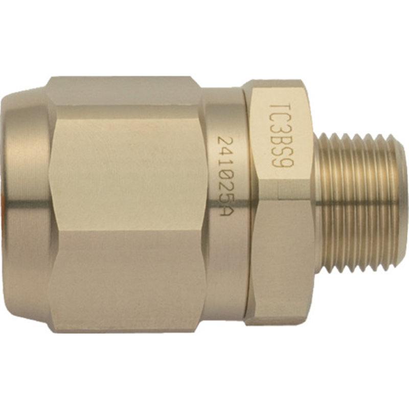 TOYOX ホース継手(真鍮製) トヨコネクタ TC3-BS型 TC3-BS9-R3/8 1個（ご注文単位1個）【直送品】