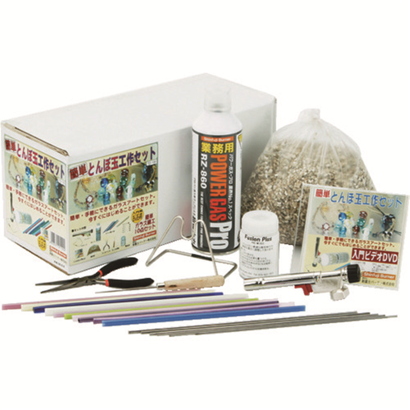 新富士 簡単とんぼ玉工作セット 1個（ご注文単位1個）【直送品】