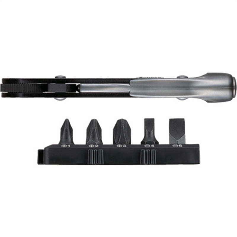 VESSEL TD-24 ファインミニラチェット ストレート(ビット5本付) 1個（ご注文単位1個）【直送品】