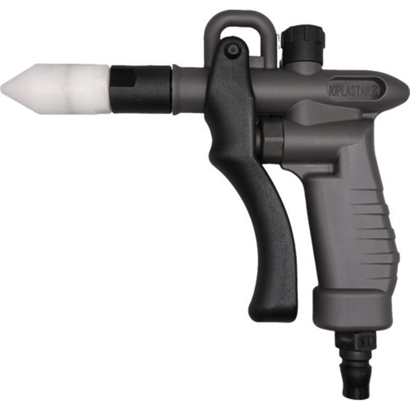 JOPLAX プラスチックエアダスター ジョプラスター2(下配管用)+フィルター付ラウンドノズル+専用アダプター 1個（ご注文単位1個）【直送品】