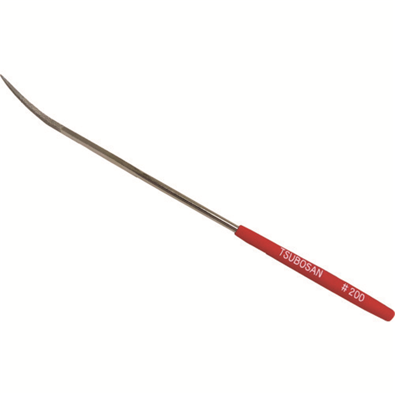 ツボサン ダイヤモンドヤスリ 片コテ 角 #200 1本（ご注文単位1本）【直送品】