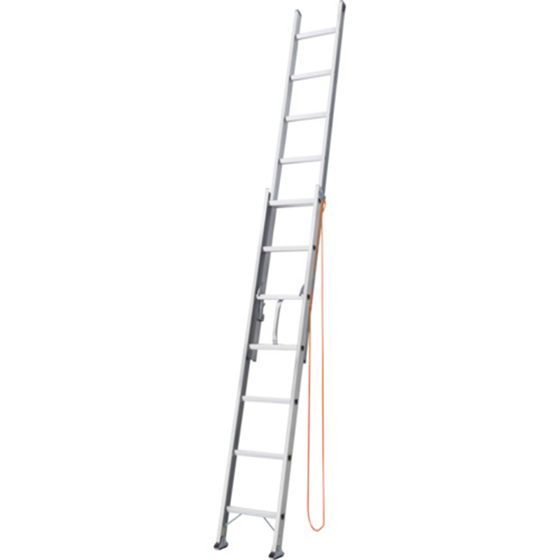 TRUSCO 2連はしご 4.1m(100kgタイプ) 1台(ご注文単位1台)【直送品】