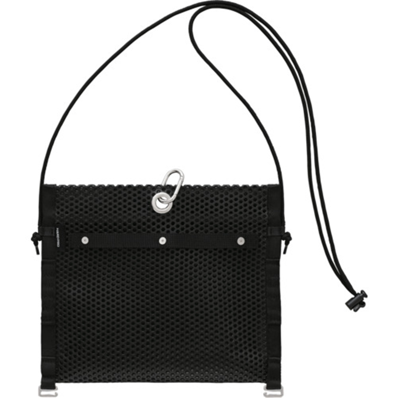 IRIS 107095 メッシュツールバッグ 260×220 ブラック 1個（ご注文単位1個）【直送品】