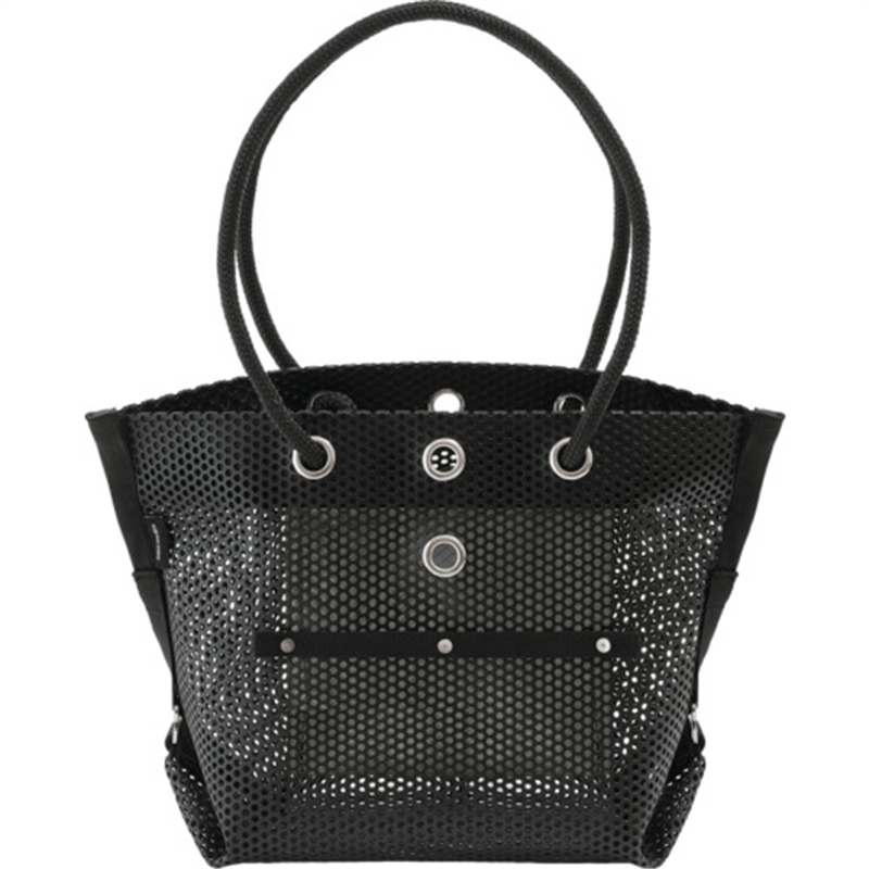 IRIS 107094 メッシュツールバッグ 400×327 ブラック 1個（ご注文単位1個）【直送品】