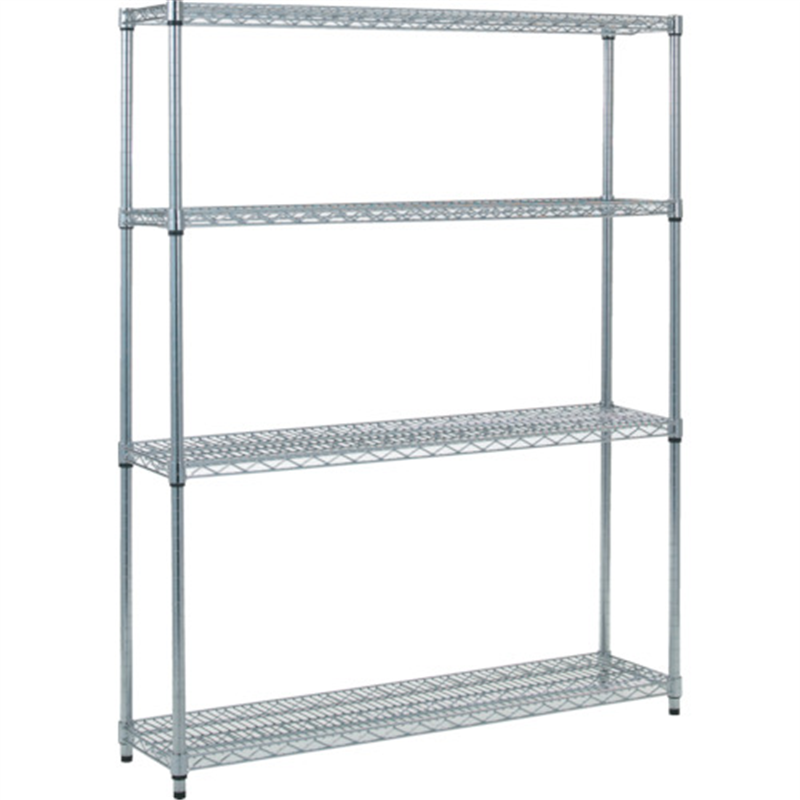 TRUSCO スチール製メッシュラック W1205XD305XH1533 4段  1台（ご注文単位1台）【直送品】