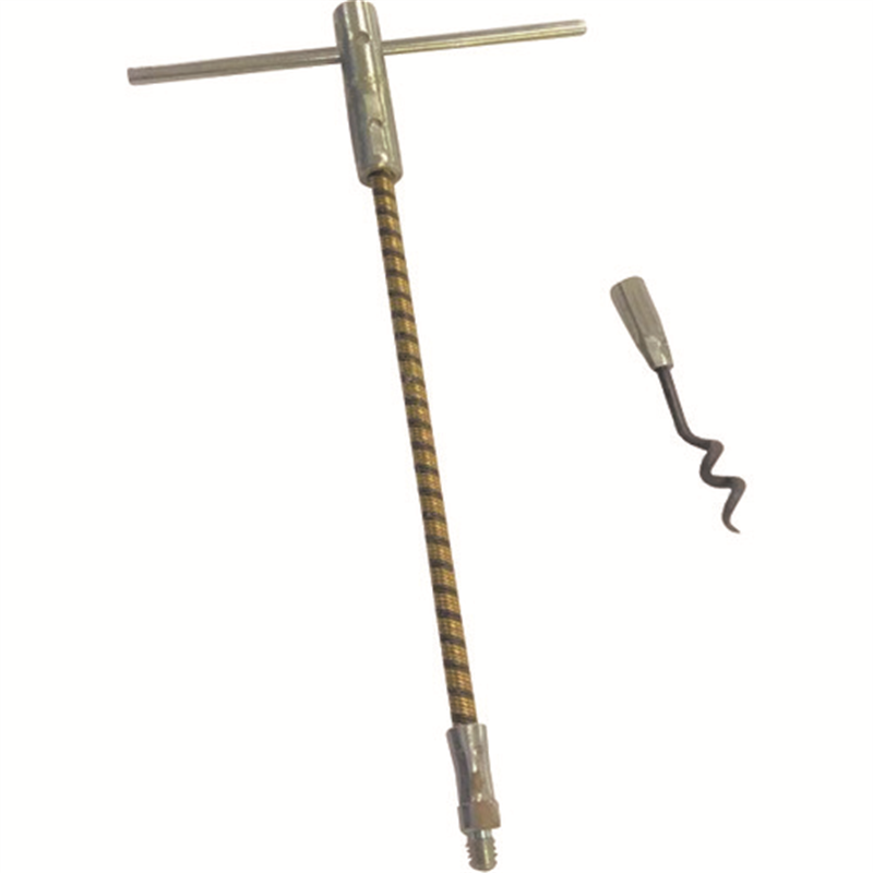 Matex パッキン引抜ツール フレキシブルシャフト+コルクスクリュー(小) 1本（ご注文単位1本）【直送品】