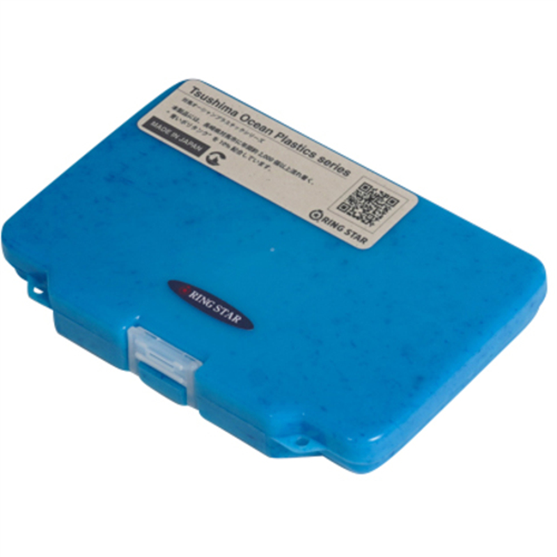 RING STAR 海洋プラスチック配合パーツケース 対馬オーシャンプラスチック TOP-750F フリータイプ 1個（ご注文単位40個）【直送品】