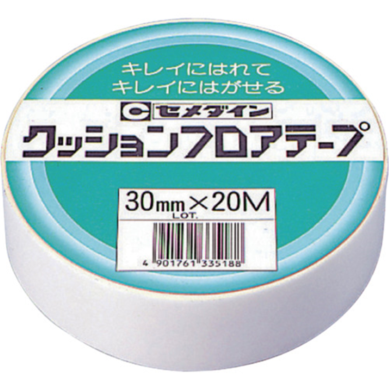 セメダイン クッションフロアテープ業務用 30mm×20m TP-144 1巻（ご注文単位1巻）【直送品】