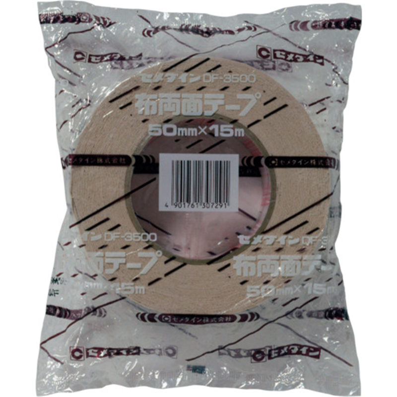 セメダイン DF3500 30mm×15m (布両面テープ) TP-270 1巻（ご注文単位1巻）【直送品】