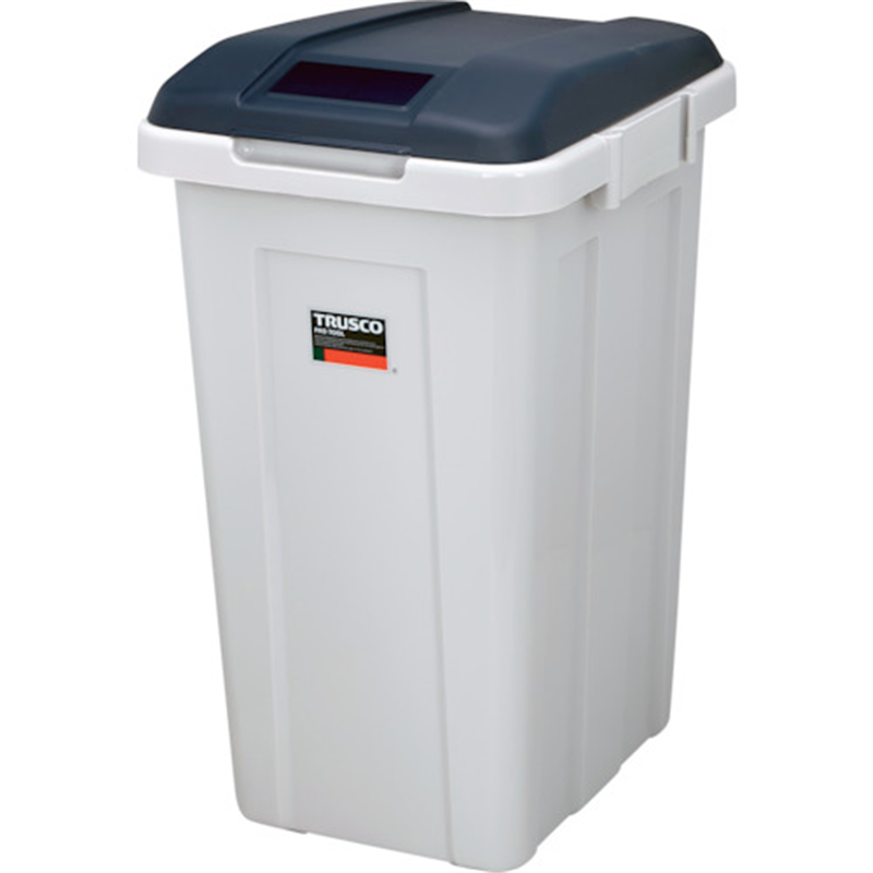 TRUSCO Rジョイント分別ボックス 45L フタ色ブルー(青色) 1個（ご注文単位1個）【直送品】