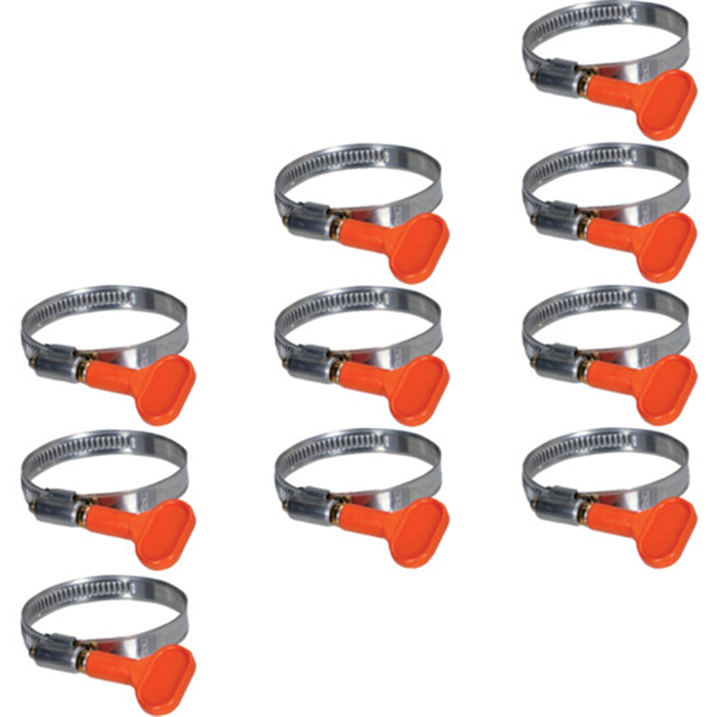 TRUSCO まとめ買い ステンレス強力機械ホースバンド 締付径40~60mm(SUS304)10個入 1箱（ご注文単位1箱）【直送品】