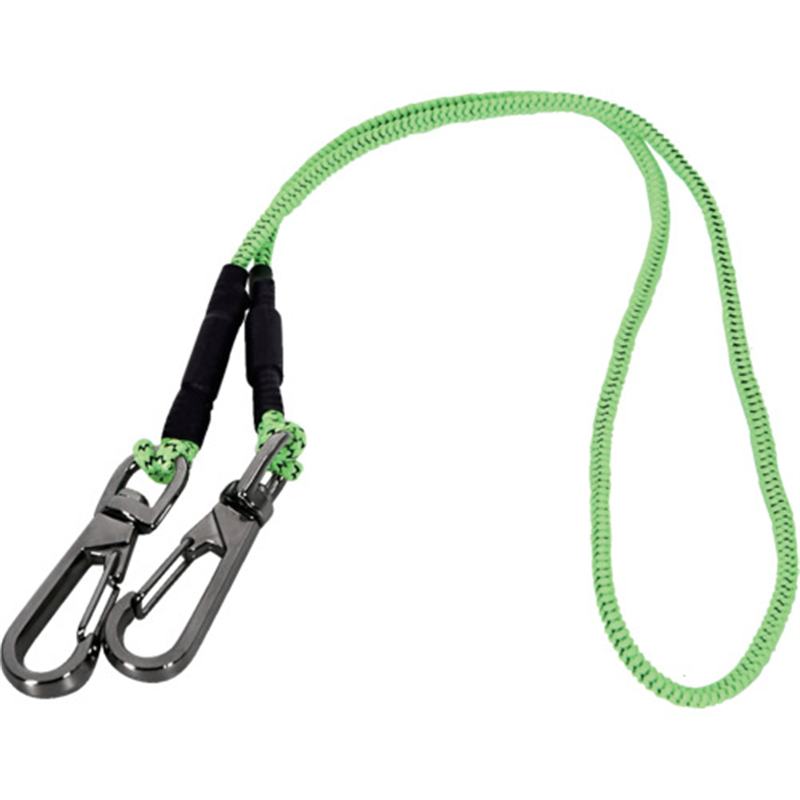 TRUSCO セーフティコード ロング 3kg 蛍光グリーン 1本（ご注文単位1本）【直送品】