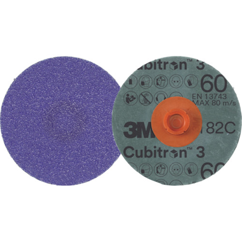 3M キュービトロン(TM) 3 ロロック(TM) TSディスク 1182C 60+ 102mm 1枚（ご注文単位25枚）【直送品】