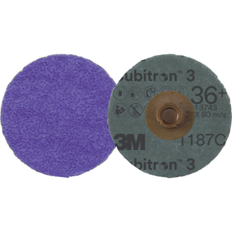 3M キュービトロン(TM) 3 ロロック(TM) TSディスク 1187C 36+ 102mm 1枚（ご注文単位25枚）【直送品】