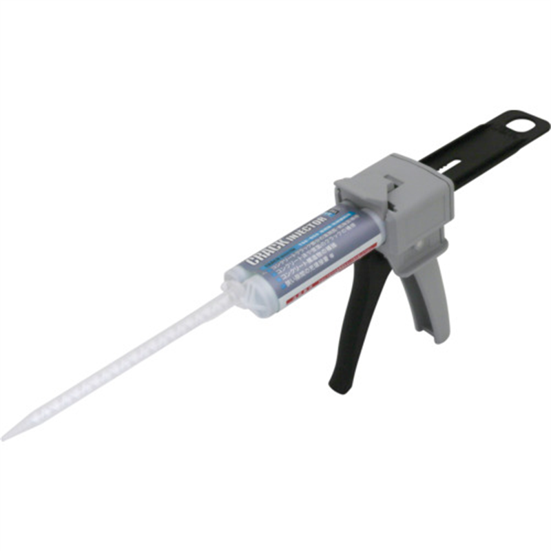 ヘルメチック クラック補修剤 クラックインジェクターTSEー050ガンセット 1個（ご注文単位1個）【直送品】